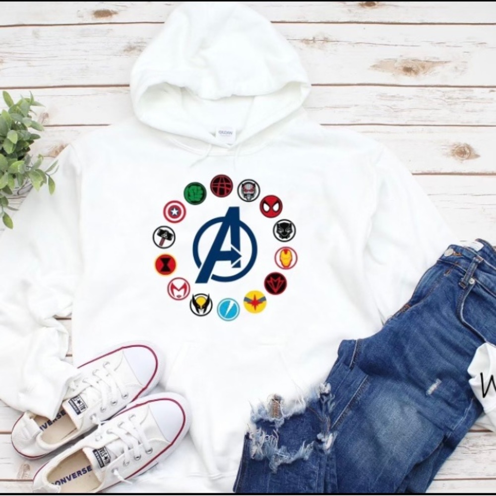 Marvel Avengers Heroes Hoodie / Sweatshirt | Sizes S-XL